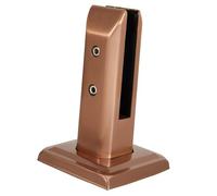 B Baosity Pince En Verre Assemblage Fixation Support Rampe Accessoire Inoxydable Installation Simplifiée Adaptée Main Courante Escalier Véranda Extérieur, or Rose