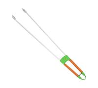 B Baosity Pince Ramasse-déchets Outil Pick-up Poignée Ergonomique Alliage Aluminium Fonction Antidérapante Adaptée pour Jardin Rue Cour Toilettes Pelouse, Tête de Fer