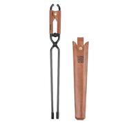 B Baosity Pinces à, Pinces à Cheminée, Outils pour Foyers Extérieurs, Pinces à Feu En Acier, Pinces à Bois pour Barbecue, Intérieur et