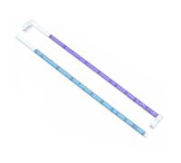 B Baosity Placement s Doigts Erhu en Plastique avec Conception Ajustable pour Différentes Tailles d'Instrument et Mains pour Maintenir la Forme Correcte la Main, 36CM Coloré 2PCS