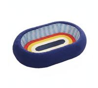 B Baosity Planche à Griffer pour Chat Griffoir Coussin de Repos Accessoire en Corde de Sisal Robuste Fonction Loisirs et Détente Adaptée aux Chats Salon Chambre, Ciel Étoilé Ovale