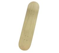 B Baosity Planche de Skate Blank Skateboard Deck Bois Décoratif Remplaçable Facile à Peindre pour Création Artistique Apprentissage Débutant Sports Urbains, 80cmx20cm en Bois