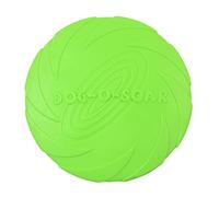 B Baosity Plaque Volante en Caoutchouc Souple pour L'été - Jouets Interactifs pour Chiens - Plateau Volant - Été, Vert 18cm