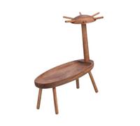 B Baosity Plateau à Bijoux avec Porte-clés et étagère En Bois - Décoration Intérieure Unique et Peu Encombrante - Porte-bagues