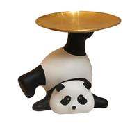 B Baosity Plateau à Bijoux/Boucles d'oreilles en Forme de Panda, Collection de Plateaux de Rangement de Bureau Multifonctionnels et Modernes, Idéal pour L, modèle A