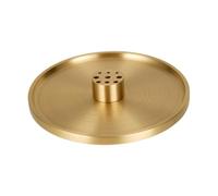 B Baosity Plateau Brûleur D'encens, Support à Encens avec Trou, Porte-encens Moderne, Créatif et Facile à Nettoyer, Bol Porte-bâtonnets pour Table, 10x10x1.4 Cm