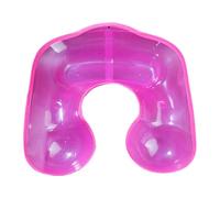 B Baosity Plateau de Cou pour Coiffure Cape de Protection Conteneur pour Permanente et Support D'Épaule Qui Empêche Les Taches Adapté pour Les Coiffeurs et Part, Rose