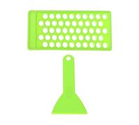 B Baosity Plateau de Remplissage à Lèvres Plateau Spatule Kit DIY Moule Cosmétique PP Facile à Utiliser Capacité 50 Trous Convient à La Fabrication Artisa, VERT