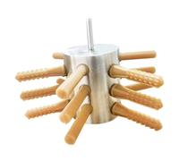 B Baosity Plumeuse à Volaille pour Poulets de Ferme - Élimination des Plumes - Solution Pratique pour Le Plumage des Oiseaux pour et, 18 Doigts Moyen