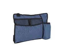 B Baosity Pochette de Rangement pour Déambulateur Sac Accessoire Organisateur à Poches et Maille en Tissu Oxford Léger Maintien des Objets Essentiels et Adaptée, Gris