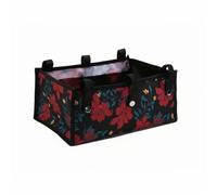 B Baosity Pochette Organisateur Déambulateur Sac de Rangement Poche Utilitaire Accessoire Mobilité pour Marche Matériau Oxford 600D Robuste Lanières Multiples, Fleur De Bauhinia, Grand