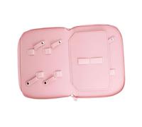 B Baosity Pochette pour Ciseaux, Pochette pour Outils de Toilettage, Sac Haut de Gamme, Organisateur de, Sac de Toilettage pour Chiens et Animaux, Rose