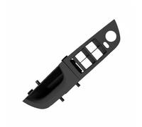 B Baosity Poignée Intérieure de Voiture Panneau de Commutateur de Porte Cadre de Commande Biseau de Lève Plastique Conçu pour E90 Fenêtres et Rétroviseurs, Black, Standard Long