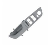 B Baosity Poignée Intérieure de Voiture Panneau de Commutateur de Porte Cadre de Commande Biseau de Lève Plastique Conçu pour E90 Fenêtres et Rétroviseurs, Gray, Standard Short