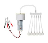 B Baosity Pompe à Air Silencieuse pour Aquarium avec Accessoires de Bullage, Outil Léger, Multifonctionnel et économe en énergie, Pompe à Air pour Aquarium 12 V, Style 4