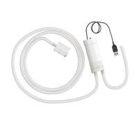 B Baosity Pompe à Siphon électrique Portable Auto-amorçante Multifonction avec Tube En Silicone pour La Mise En Bouteille, Idéale pour La Maison Ou La Maison (p, Tube de 3 M