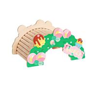 B Baosity Pont pour Hamster, Cachette pour Reptiles, Abri pour Reptiles, Grotte, échelle pour Rats, Pont pour Dragon, Pont pour Gerbilles, Souris, Flower Bridge