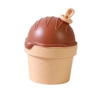 B Baosity Portable Mini Bureau Forme Glace USB Diffuseur Silencieux Matériau Pp Adapté Bureau Chambre, Brun
