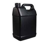 B Baosity Portable Water Jug Récipient PP Poignée Couvercle Bidon Moteur Stockage Bouteille Alimentaire Liquide Jarre Étanche pour Conduite Camping Randonnée et, Noir