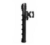 B Baosity Porte-Canne à Pêche Support Tube Fixation Ajustable avec Rotation 360° Corps en Résine Embout Protecteur en Caoutchouc Montage sans Effort Adapté aux et Vélos Trajets et Pêche Itinérante