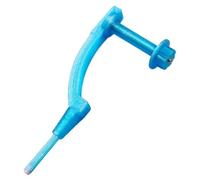 B Baosity Porte- Montage Mouche Outil de Montage Pêche Accessoire Pêcheur Fonction Léger en PP Adapté à La Pêche à La Mouche Cadeau Pêcheur Loisir, Bleu, 10 Cm X 4.55 Cm