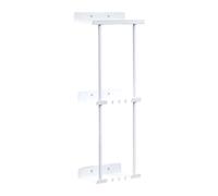 B Baosity Porte-serviettes Robuste et Multifonctionnel, Facile à Installer et Peu Encombrant. Gain de Place, Blanc