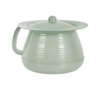 B Baosity Pot de Chambre Pot de Toilettes Urinoir Portable avec Couvercle Fonction Usage pour Adultes Enfants Chambre Nuit Camping, Vert