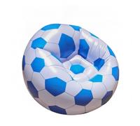 B Baosity Pouf Gonflable Résistant à l'eau, Style to 2, Bleu Et Blanc