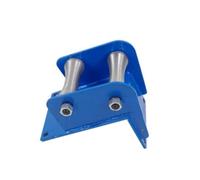 B Baosity Poulie de Câble Lourde Guide de Tirage de Renvoi Rouleau de Guidage Guide de Ligne Structure Mécanique Compacte en Acier, 160 60mm, Poulie À Deux Roues Pour Bouche De Puits