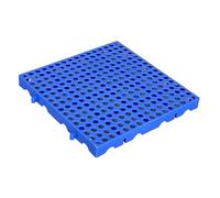 B Baosity Pp Pallet Ventilation Plancher Palette Respirante Grille Imperméable Découpable Adaptée Au Stockage En Entrepôt Garage Jardin Cuisine Placard, M