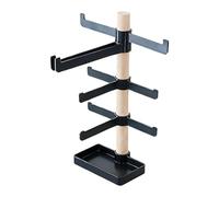 B Baosity Présentoir à Lunettes de Soleil avec Support En Bois et Polypropylène Léger, Idéal pour Les Opticiens, La Maison et Les Boutiques, Noir