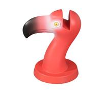B Baosity Présentoir à Lunettes en Forme de 6,9 x 11,9 Cm, Accessoire Fait Main, Polyvalent, pour Salle de Bain, Sculpture en Résine, Ornement de, Rouge