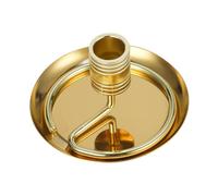 B Baosity Présentoir à Rouleaux de en avec Réceptacle, Brûleur Portable pour Spirales, Décoration Intérieure et Extérieure, Doré
