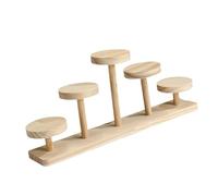 B Baosity Présentoir, Support de Présentation, Organisateur, Décoration de Table, étagère Tendance En Bois pour Poupées, Parfums et Figurines, Style B