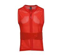 B Baosity Protecteur Dorsal Ski Homme Gilet Dorsal Coque Lombaire Ceinture Vertébrale Conception Réglable et Moulable pour Un Ajustement Personnalisé Matériaux , Rouge , XL