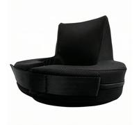 B Baosity Protection Cervicale Équipement de Protection Garde-Cou Paddé Collier de Maintien Cervical Coussin Respirant à Fermeture Zippée Ergonomique Utilisable , Noir
