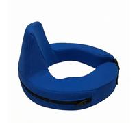 B Baosity Protection Cervicale Équipement de Protection Garde-Cou Paddé Collier de Maintien Cervical Coussin Respirant à Fermeture Zippée Ergonomique Utilisable , Bleu
