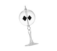 B Baosity Radiomètre Solaire Crookes à Ailettes Rotatives, Jouet Scientifique éducatif en Verre, Objet de Décoration de Table pour Fêtes et Décorations Intérieu, Clair