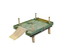 B Baosity Rampe pour, Plateforme de Repos pour, Cachette pour Reptiles, Grotte, Plateforme de de pour, Animaux S, 40.5x27.5 Cm