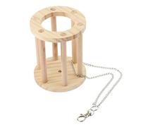 B Baosity Râtelier à Foin pour Lapin en Bois Râtelier Distributeur De Nourriture pour Hamster pour Hamster Cochon d'Inde Petits Animaux Domestiques