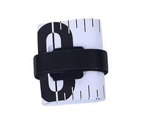 B Baosity Règle de Mesure de Pêche Ruban Pliable Outil de Mesure Accessoires Pêcheur Surface Étanche PVC Facile à Nettoyer Adaptée Pêcheurs Sorties En Plein Air, Blanc