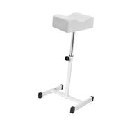 B Baosity Repose-Pieds pour Pédicure et Manucure, Tabouret de Beauté pour Les Ongles des Pieds, Repose-Jambes, Chaise de Massage des Pieds, Repose-Pieds Robuste, Blanc