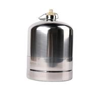 B Baosity Réservoir de, Cylindre de, Bidon de Carburant Vide, Pratique, en Acier Inoxydable, en Cuivre, Réservoir de de Camping pour B, 1,35L
