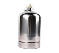 B Baosity Réservoir de, Cylindre de, Bidon de Carburant Vide, Pratique, en Acier Inoxydable, en Cuivre, Réservoir de de Camping pour B, 1,5L