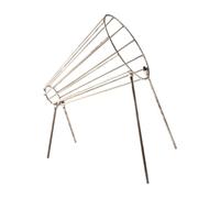 B Baosity Restraining Cone Métallique pour Poulet Cône de Traitement de Volaille Outil D'Abattage pour Fermiers Surface Lisse Facile à Nettoyer Adapté A, M