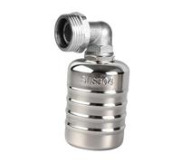 B Baosity Robinet à Flotteur avec Contrôle Automatique de L'eau, Remplaçable, Professionnel, Portable, Pratique, En Acier Inoxydable, Facile à Installer, Entrée Latérale, 1 Pouce Interface