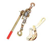 B Baosity Rope Tensioner Outil de Serrage Câble Système de Poulie Manuelle Structure Robuste En Acier Carbone Fonction Traction et Levage Adaptée à L'Industrie, 1 Tonne