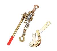 B Baosity Rope Tensioner Outil de Serrage Câble Système de Poulie Manuelle Structure Robuste En Acier Carbone Fonction Traction et Levage Adaptée à L'Industrie, 2 Tonnes