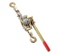 B Baosity Rope Tensioner Outil Extracteur de Câble Pince de Serrage En Acier Facile D'Utilisation Prise Puissante Convient pour Travail Manuel Travaux de Constr, 2t Double Ligne