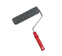 B Baosity Rouleau à Peinture Texturé de 25 Cm (10 Pouces) En Caoutchouc pour La Décoration Murale DIY, Accessoires de Peinture Décorative Multifonctionnels, Style E